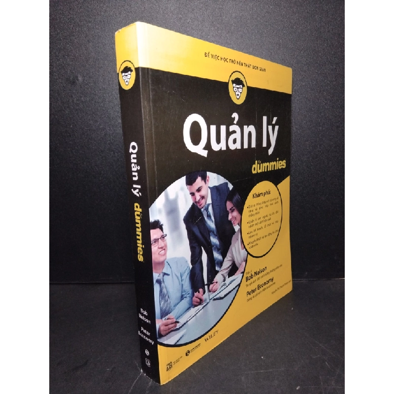 Quản lý for dummies a wiley brand mới 90% ố bẩn nhẹ, lỗi trang cuối, có mộc nhà phát hành 2018 HCM2103 QUẢN TRỊ Blogmeo 27525 464974