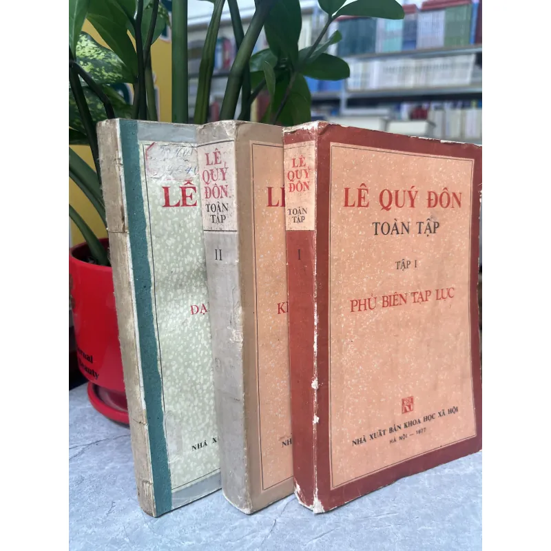 LÊ QUÝ ĐÔN TOÀN TẬP (TẬP 1, 2, 3) 1019251