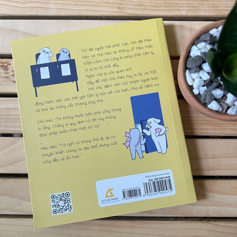 Sách Triết lý sống của Chó và Mèo - Sách mới đọc một lần, còn mới 98% 522415
