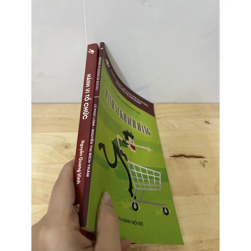 Hành vi tổ chức  và Hành vi khách Hàng 2cuốn  929695