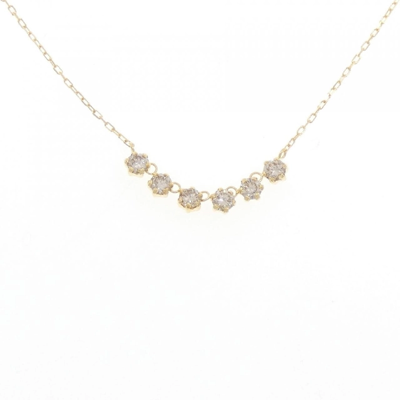 Dây chuyền kim cương K18YG 0.50CT - Hàng hiệu chính hãng 863999