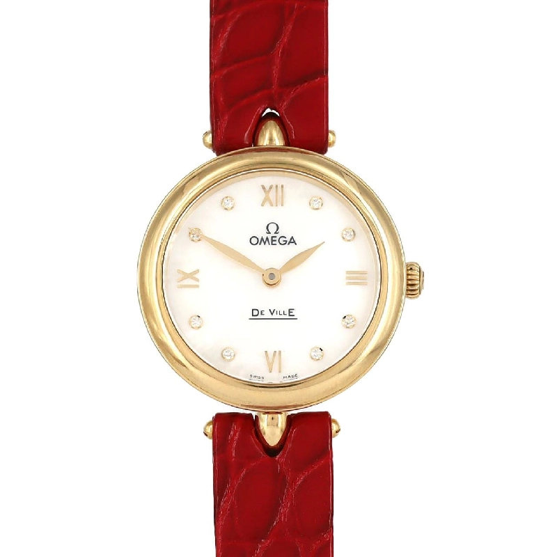 Omega De Ville Prestige Deudrop YG･8P 424.53.27.60.55.001 YG Quartz - Hàng hiệu Chính hãng 881886