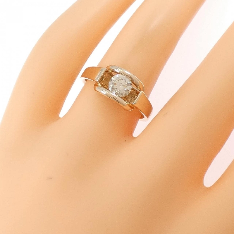 Nhẫn kim cương K18PG 0.559CT - Hàng hiệu Chính hãng 853509