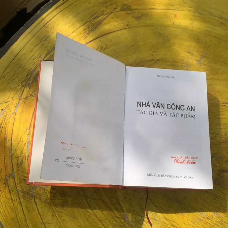 NHÀ VĂN CÔNG AN TÁC GIẢ VÀ TÁC PHẨM-nhiều tác giả tuyển chọn  780446