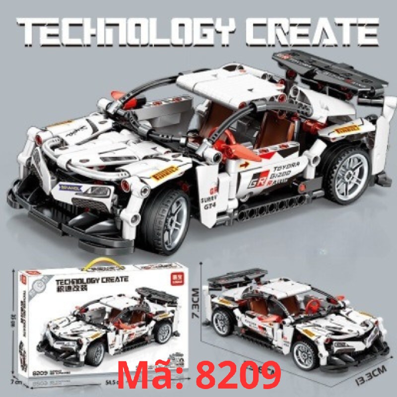 Bộ lego siêu xe mini 11922