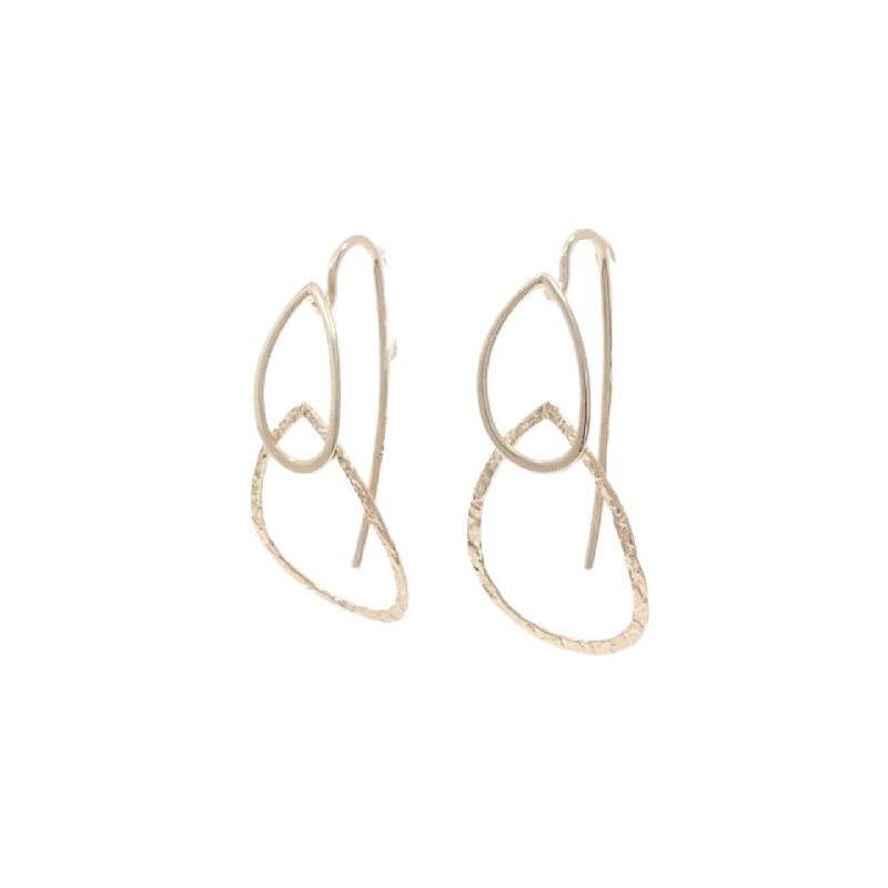 Bông tai K10YG Agat - Hàng hiệu Chính hãng 845149