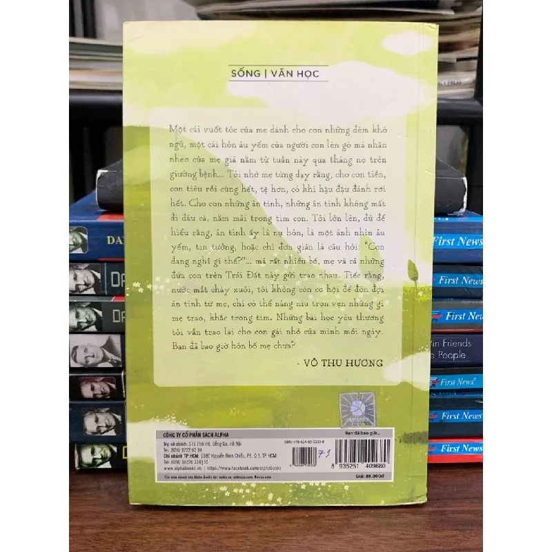 Bạn đã bao giờ hôn bố mẹ chưa ? - Võ Thu Hương 675435