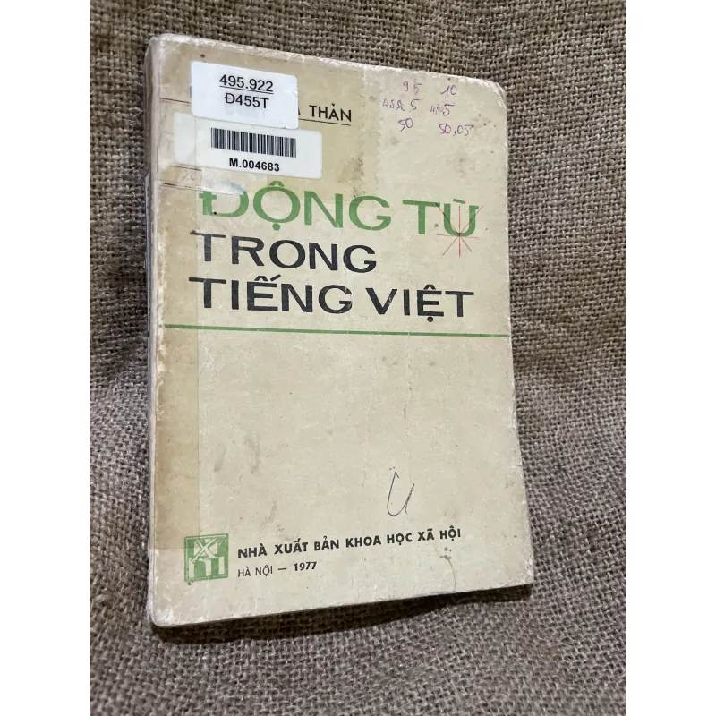 Động từ trong tiếng Việt- Trần Kim Thản  999405