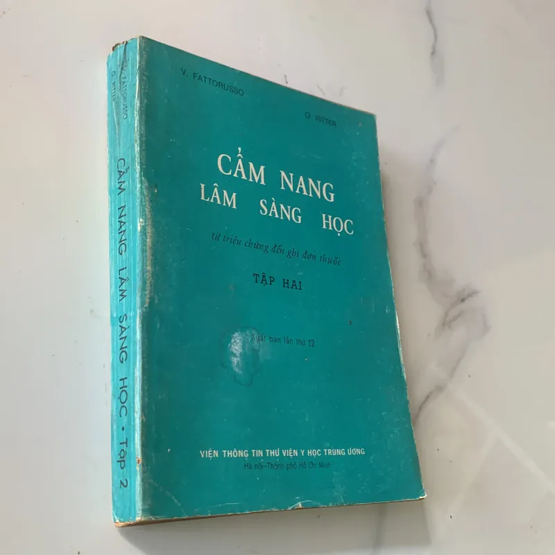 Cẩm nang lâm sàng học, V. FATTORUSSO - O. RITTER 711099