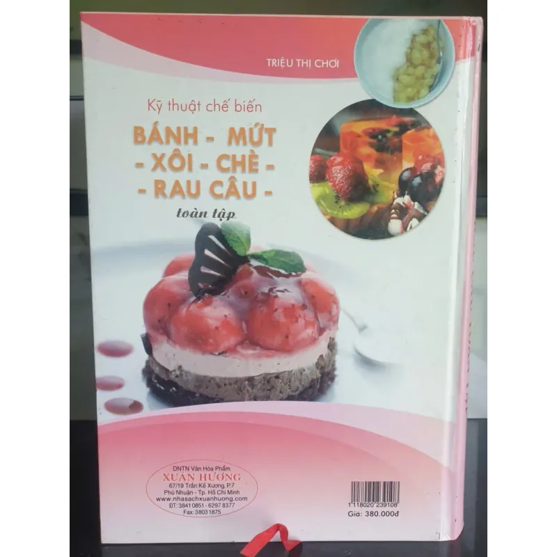 Sách Công Thức Nấu Ăn Bánh Mứt Xôi Chè Rau Câu - XUÂN HƯƠNG 380.000đ 698092