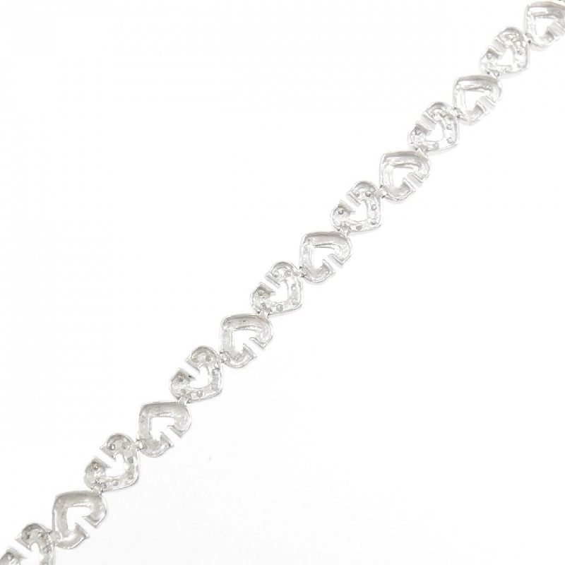 K18WG Vòng tay kim cương 0.88CT - Hàng hiệu Chính hãng 873833