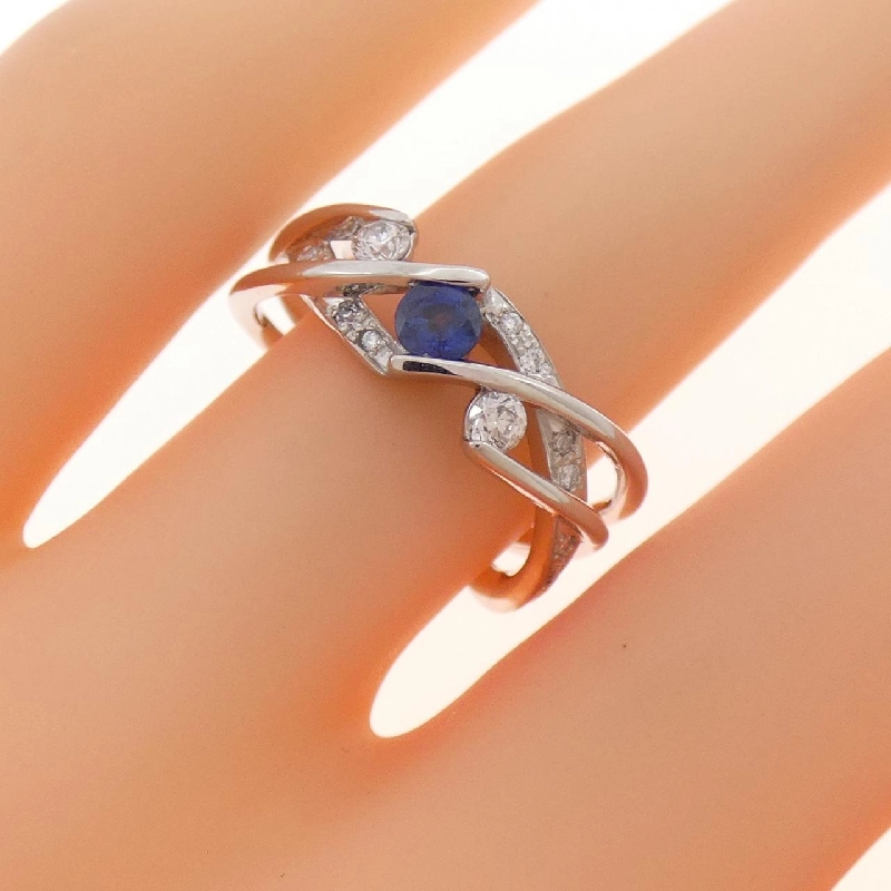 Nhẫn Sapphire K18WG 0.21CT - Hàng hiệu Chính hãng 852295