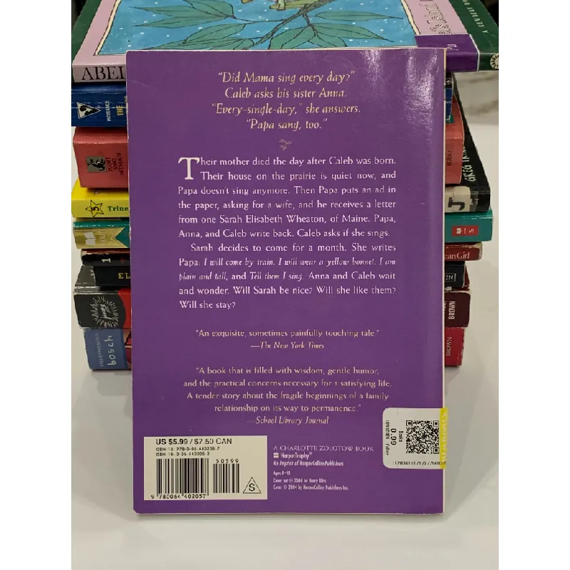 Sarah, Plain and Tall – Patricia MacLachlan 559609