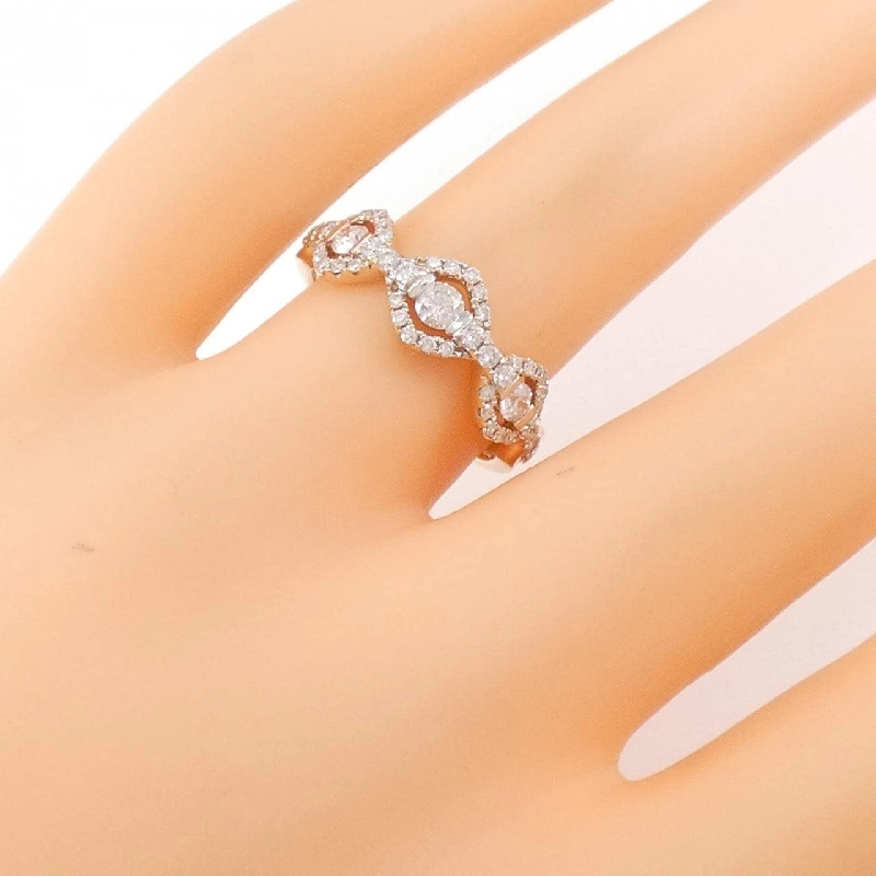 Nhẫn kim cương K18PG 0.57CT 670989