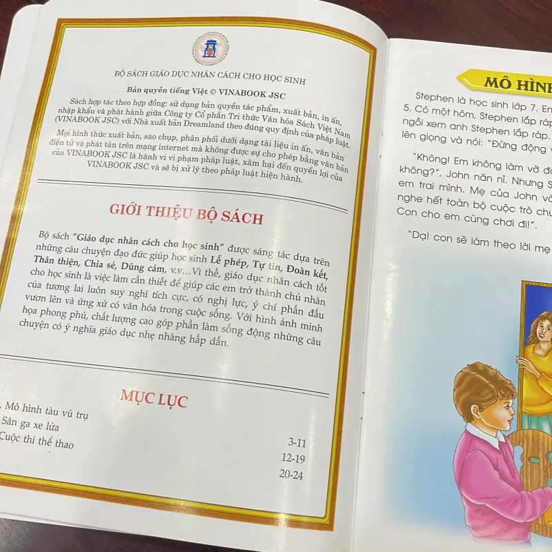Giáo dục nhân cách cho học sinh : ĐỪNG GIẬN DỮ - in cán bóng - trọn bộ có 29 quyển 1026652