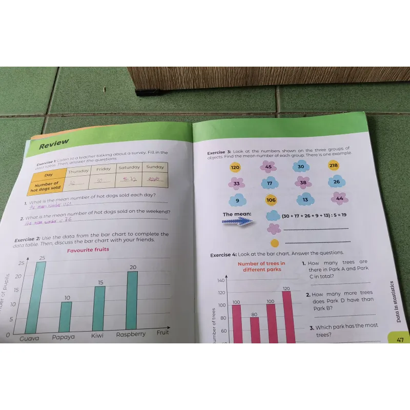 [Sách tiếng Anh tăng cường lớp 4] Digi Math - NXB Giáo Dục  1018988