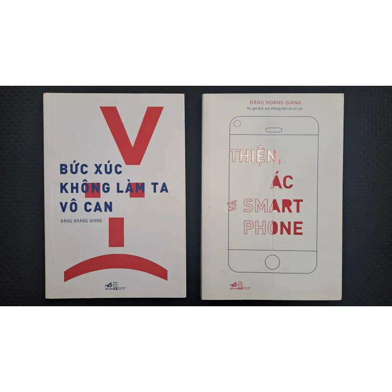 Combo Bức xúc không làm ta vô can + Thiện, ác smart phone (Đặng Hoàng Giang) 793132