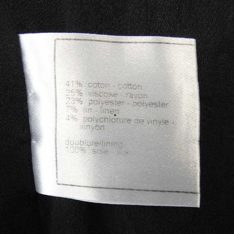 【Khuyến mãi】Áo khoác không cổ CHANEL 639580