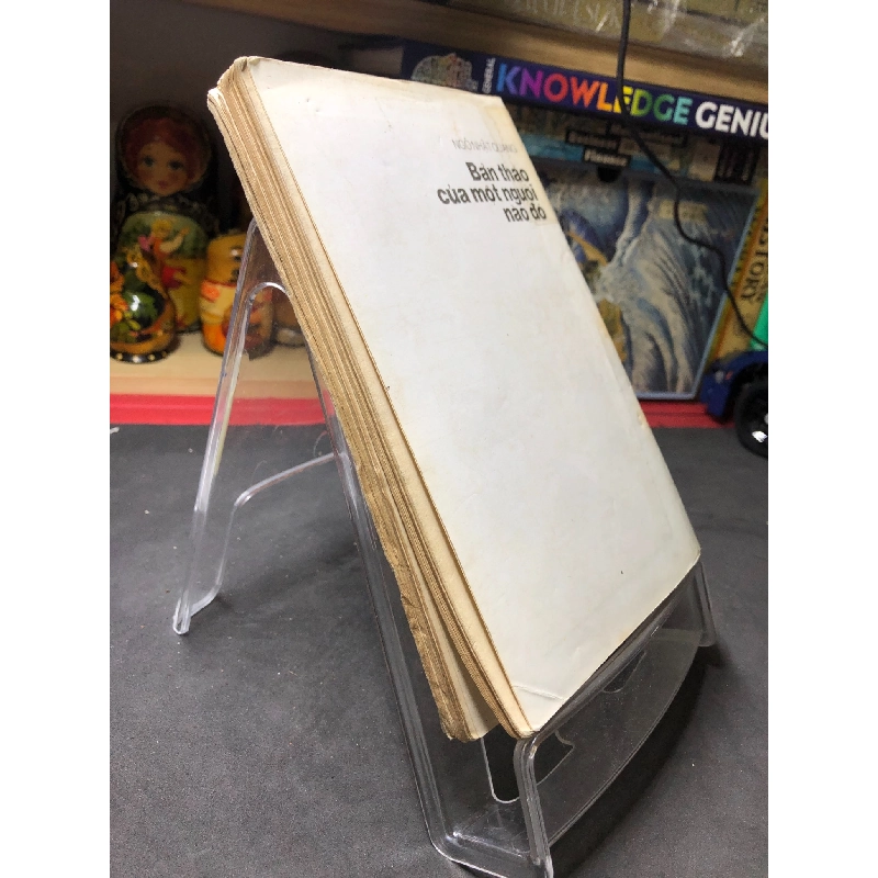 Bản thảo của một người nào đó mới 60% ố vàng bẩn có dấu mộc và viết nhẹ trang đầu 1996 Ngô Nhật Quan HPB0906 SÁCH VĂN HỌC 914730