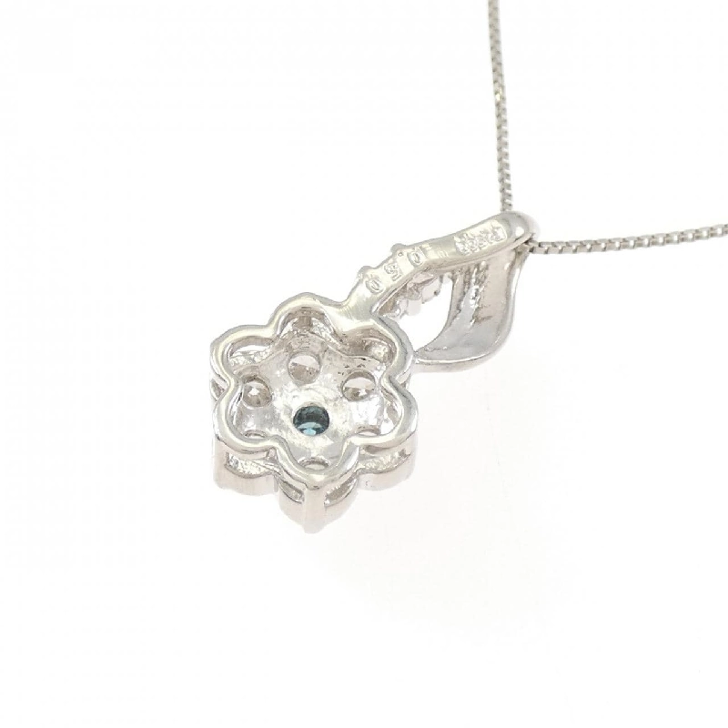 Dây chuyền kim cương hoa PT900/PT850 0.50CT - Hàng hiệu Chính hãng 858721