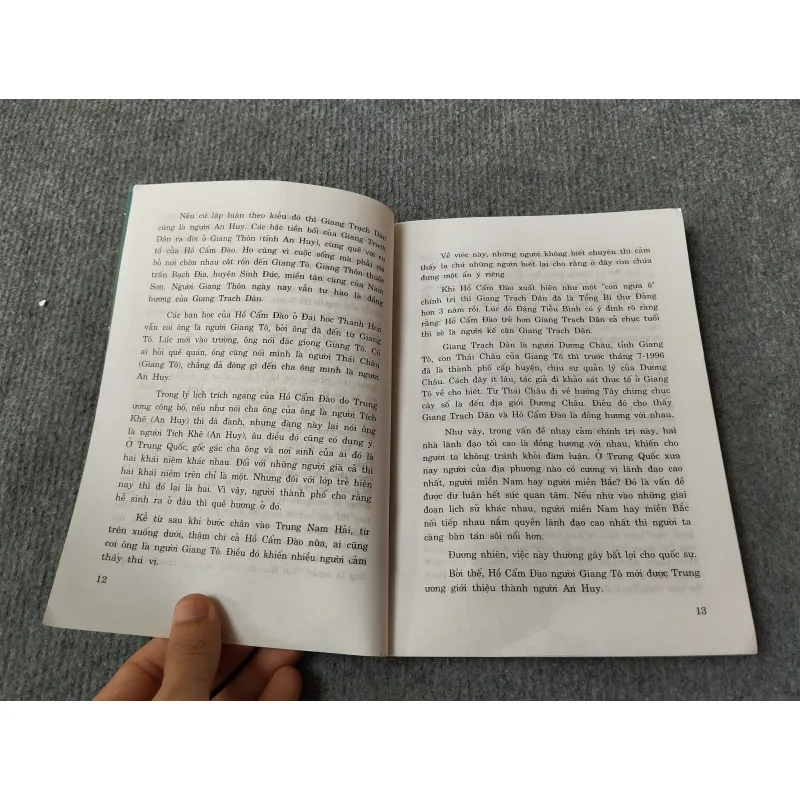 HỒ CẨM ĐÀO TỪ THỰC TIỄN VƯƠN TỚI CHÍNH TRƯỜNG 694769