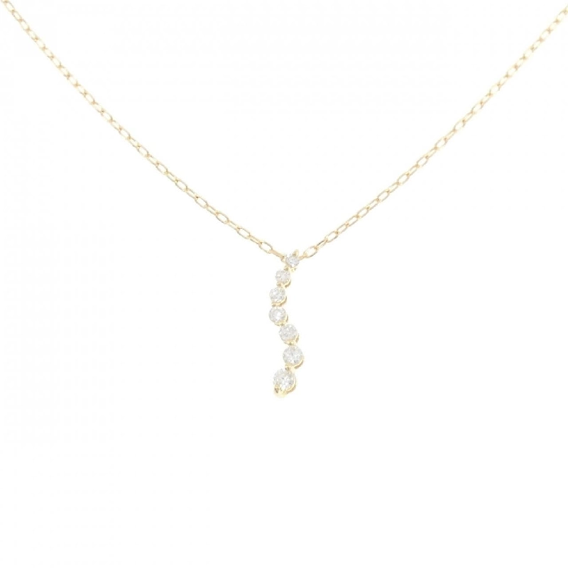 K18YG Dây chuyền kim cương 0.15CT - Hàng hiệu Chính hãng 859269