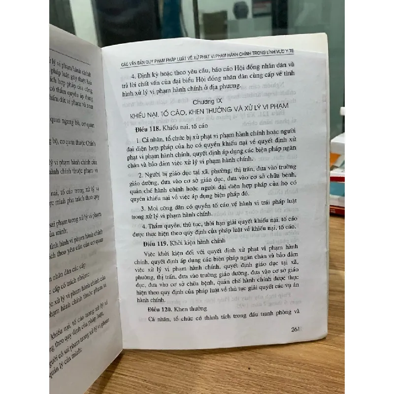 Tập hợp hóa các văn bản quy phạm pháp luật về xử lý vi phạm hành chính trong lĩnh vực- Bộ Y Tế 716629