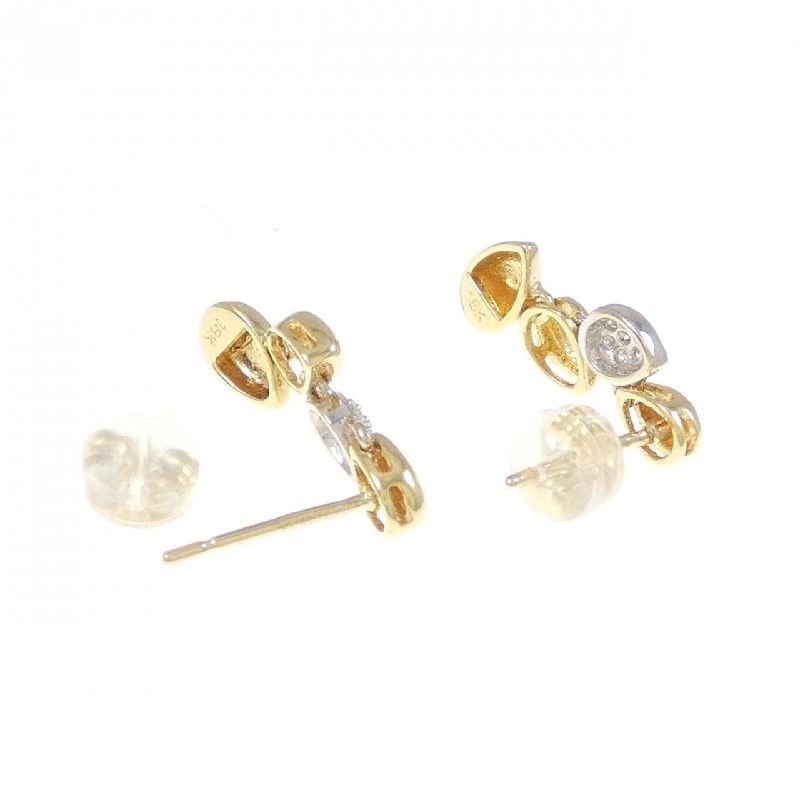 18YGYG/18KWG Bông tai kim cương - Hàng hiệu Authentic 875278