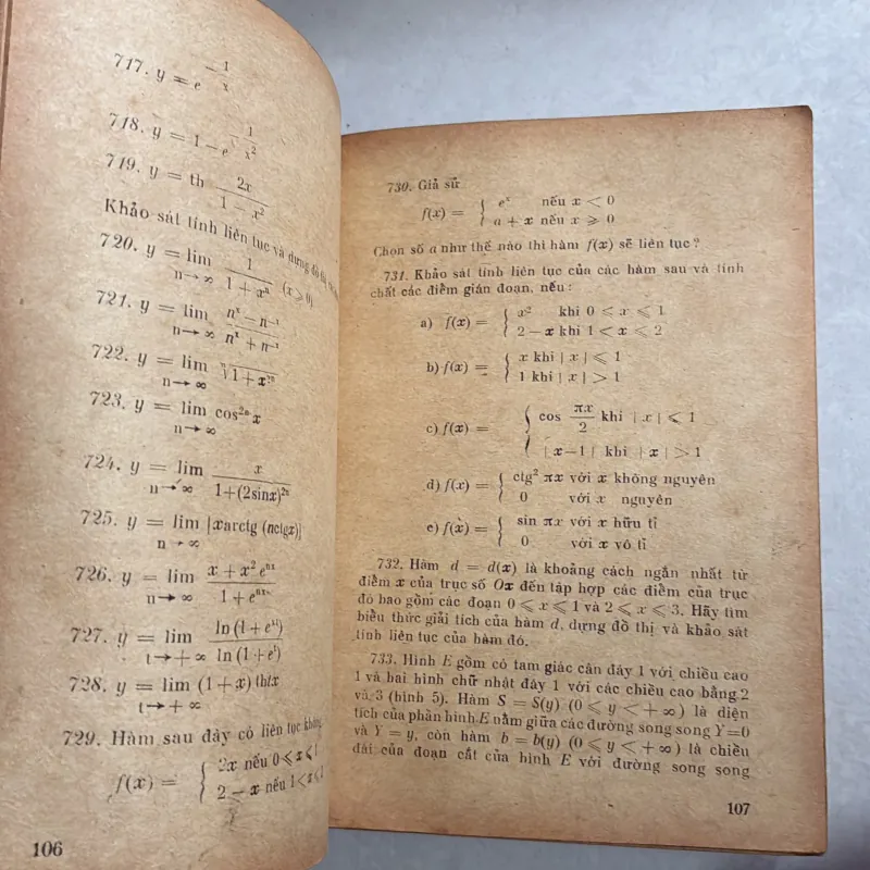 Bài tập giải tích toán học Tập 1 - Đêmidovic - 1975s 783667