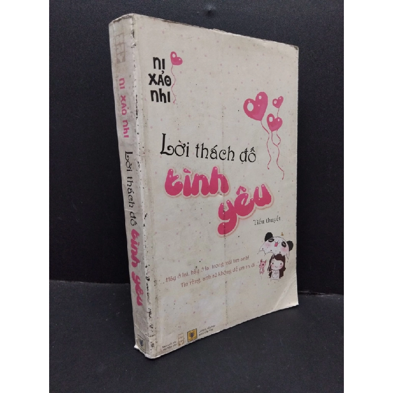 Lời thách đố tình yêu Ni Xảo Nhi mới 80% bẩn bìa, tróc bìa, tróc gáy, ố nhẹ 2011 HCM.ASB3010 356393