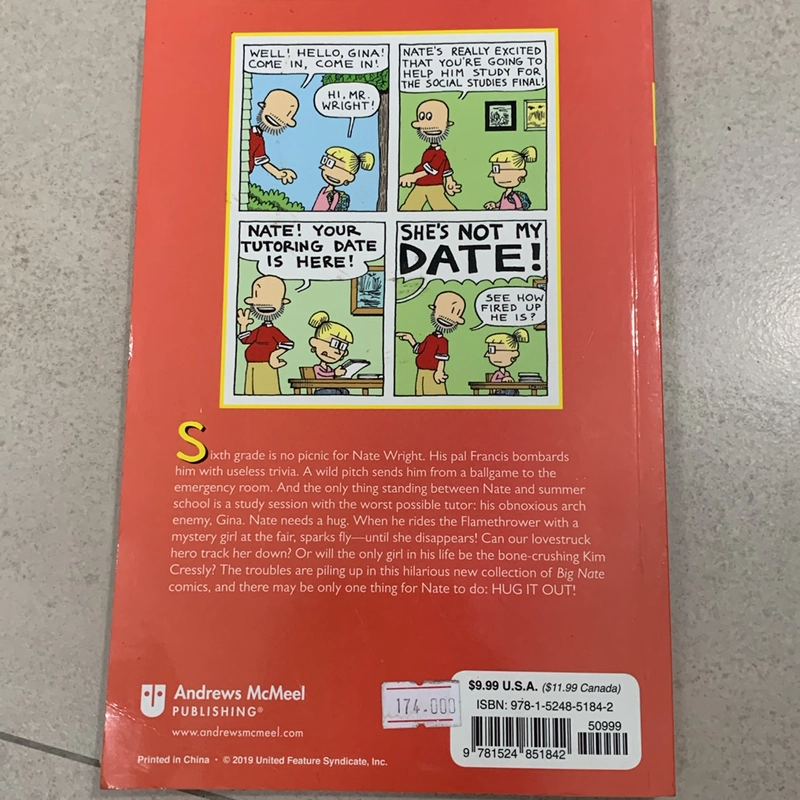 Big nate hug it out 501795