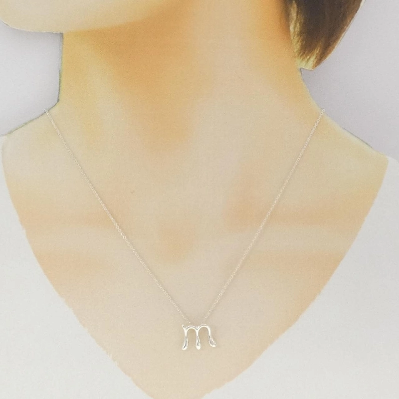 Dây chuyền chữ cái Tiffany - Hàng hiệu Authentic 840801