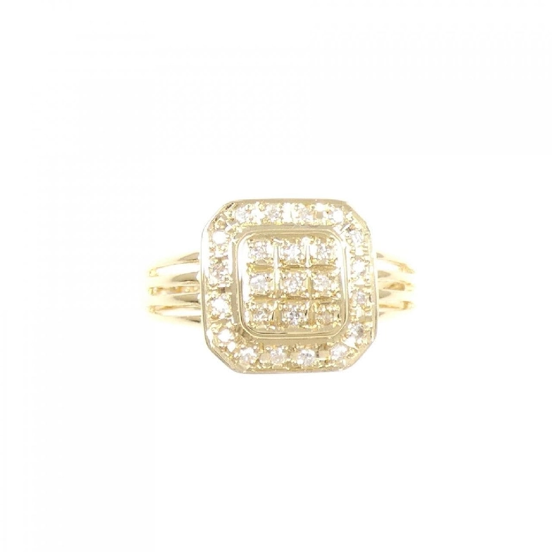 Nhẫn kim cương K18YG 0.13CT - Hàng hiệu Authentic 853941