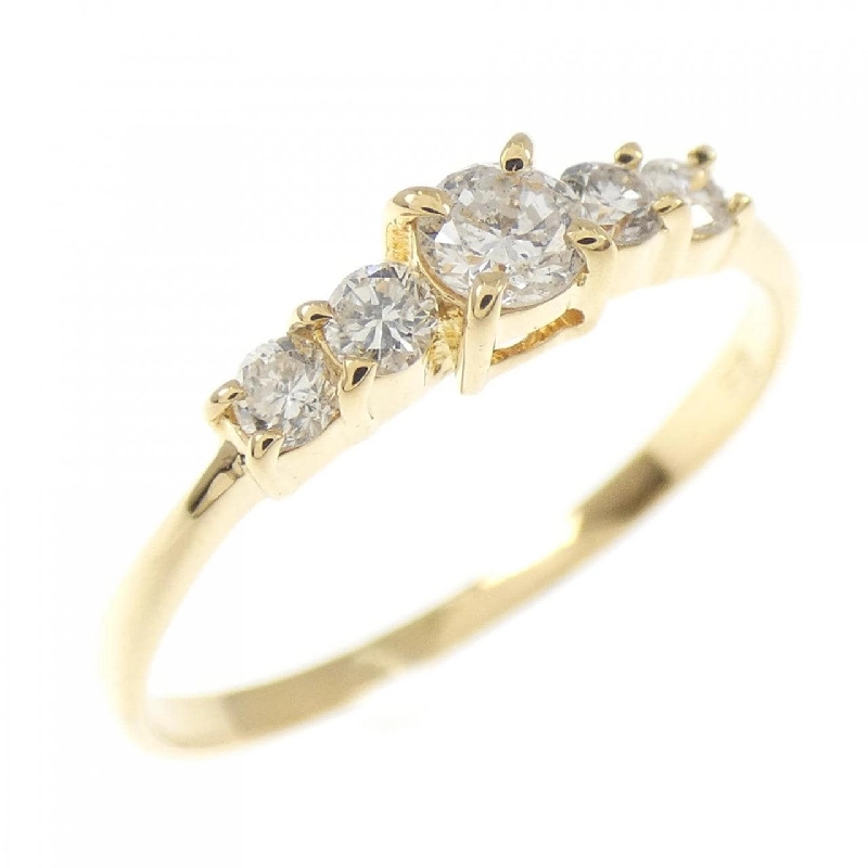 Nhẫn kim cương K18YG 0.24CT - Hàng hiệu Chính hãng 852033