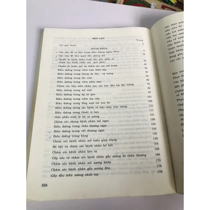 ĐIỀU DƯỠNG NGOẠI KHOA 2003 718244