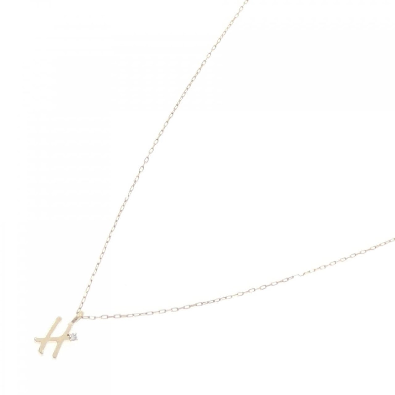 Dây chuyền kim cương chữ cái 4゜C - Hàng hiệu Authentic 845404