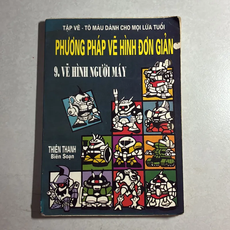 Phương pháp vẽ hình đơn giản: Vẽ hình người máy - 1997s 800795