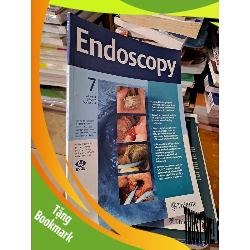 (TẶNG BOOKMARK) Endoscopy 7 volume 54 7/2022 RBK0808 TẠP CHÍ, THIẾT KẾ, THỜI TRANG 943842