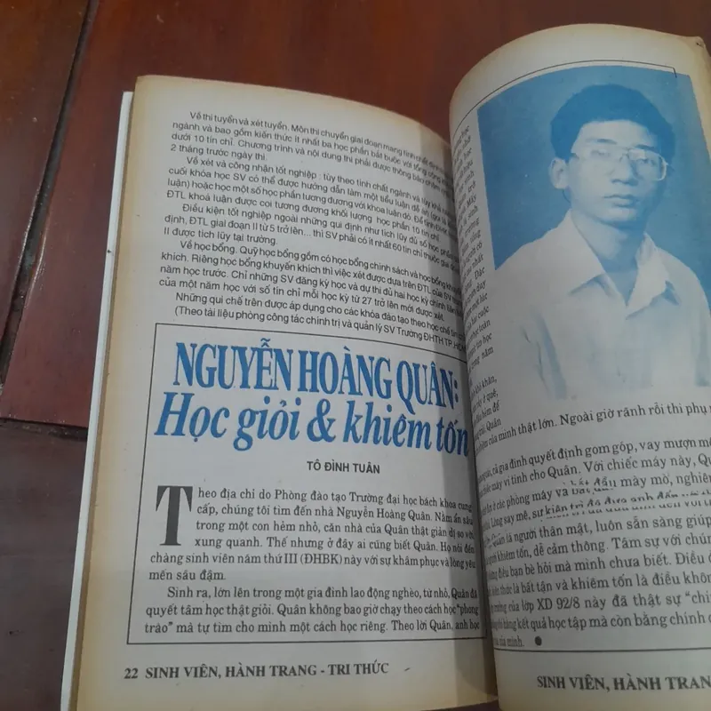 SINH VIÊN - HÀNH TRÌNH TRI THỨC số 01, tháng 10-1995 728511