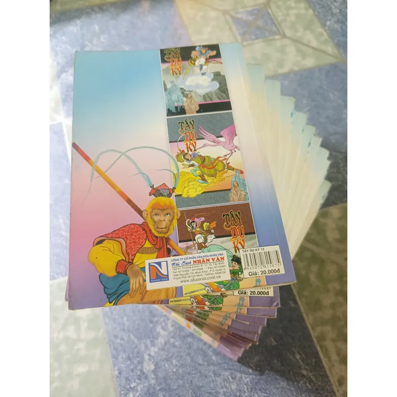 Tây Du Ký ( 12 tập) - nguyên tác: Ngô Thừa Ân & tranh vẽ : Ngô Nguyên Long 740677