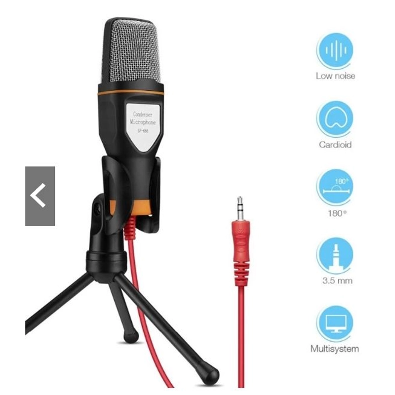 Micro 3.5mm Chuyên Nghiệp Có Dây Nhà Âm Thanh AUX Stereo 552579