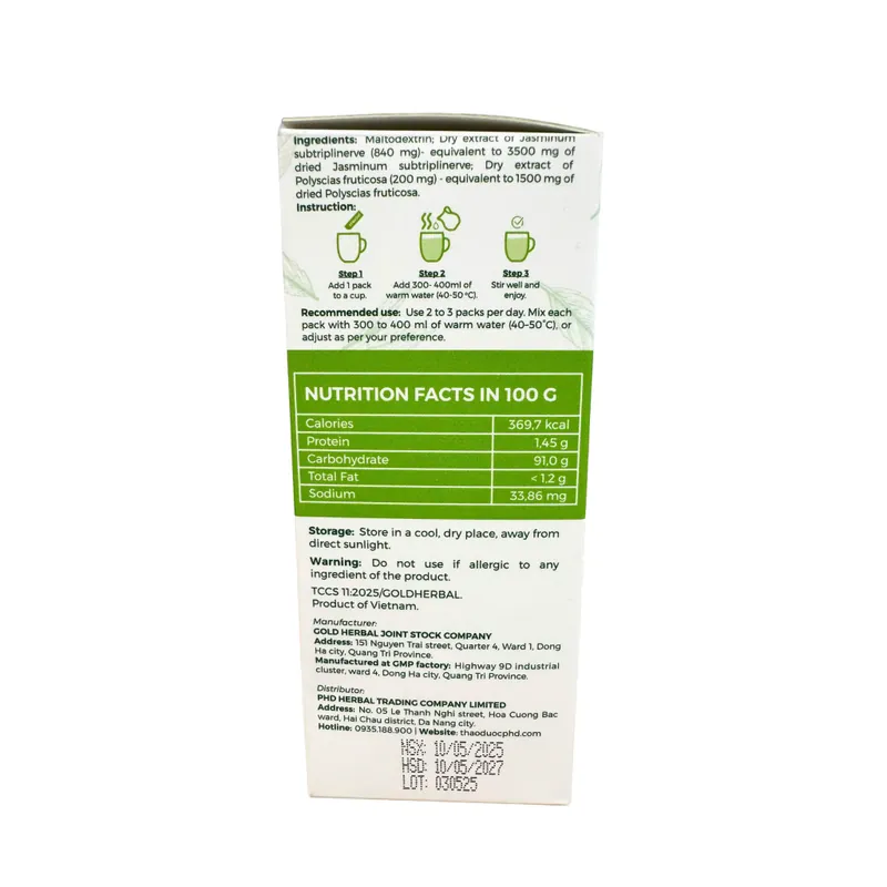 Cao khô hòa tan Đinh lăng - Chè vằng 713670