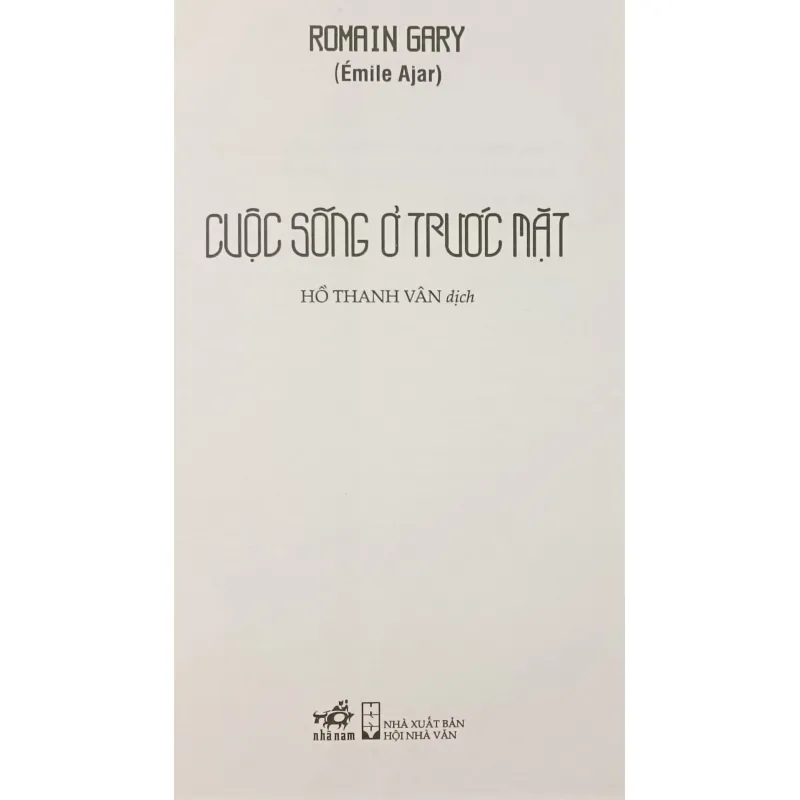 Cuộc sống ở trước mặt (Romain Gary) 791046