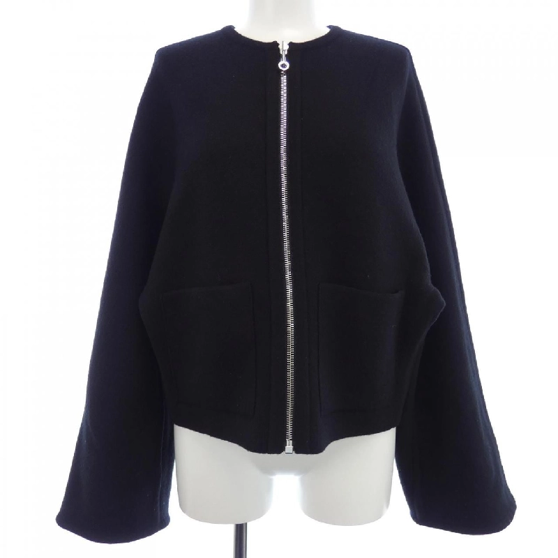 Áo khoác không cổ HERMES 3H2200D2 632185