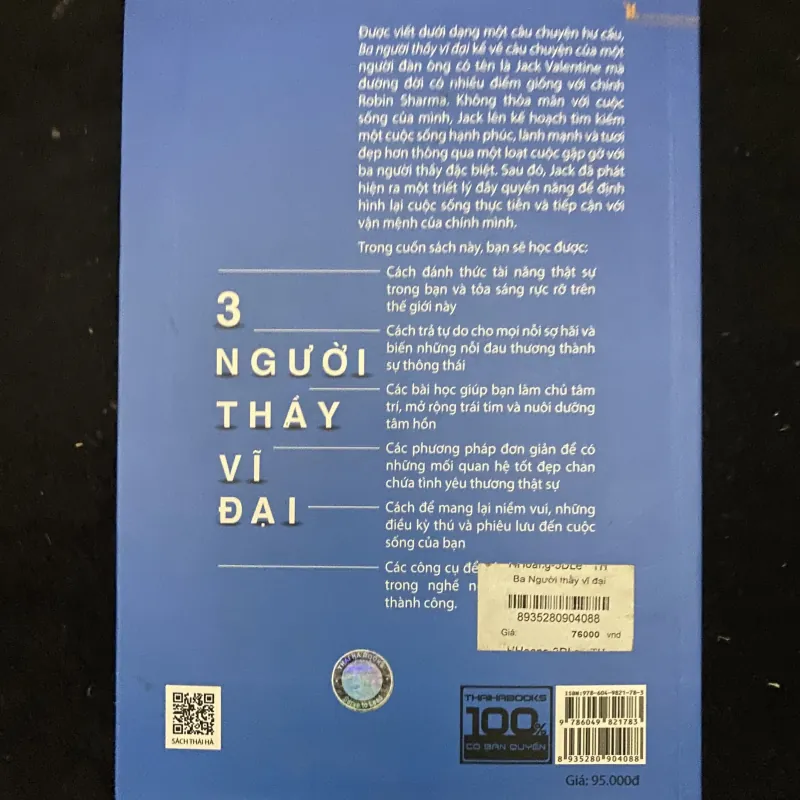 3 Người Thầy Vĩ Đại- Robin Sharma.   1036264
