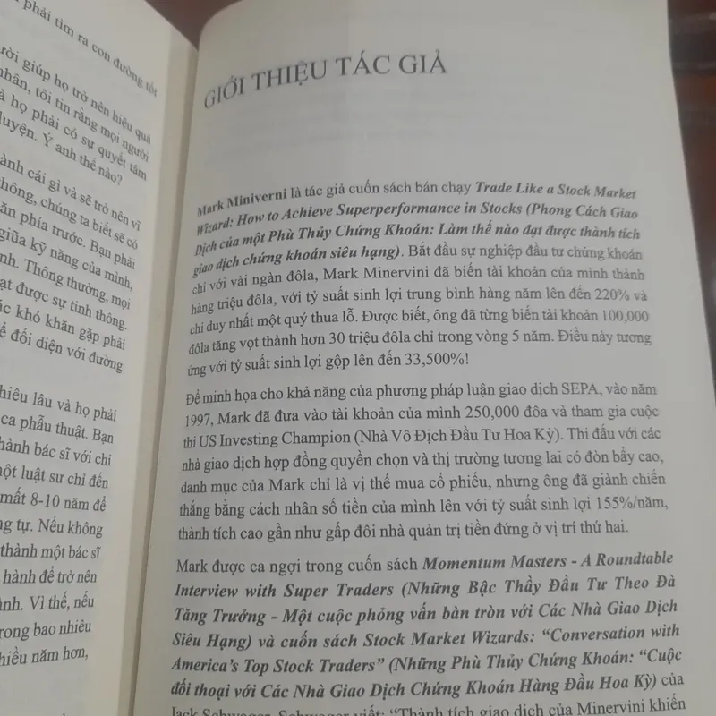 Mark Minervini - CÁCH TƯ DUY VÀ GIAO DỊCH NHƯ MỘT NHÀ VÔ ĐỊCH ĐẦU TƯ CHỨNG KHOÁN 709152
