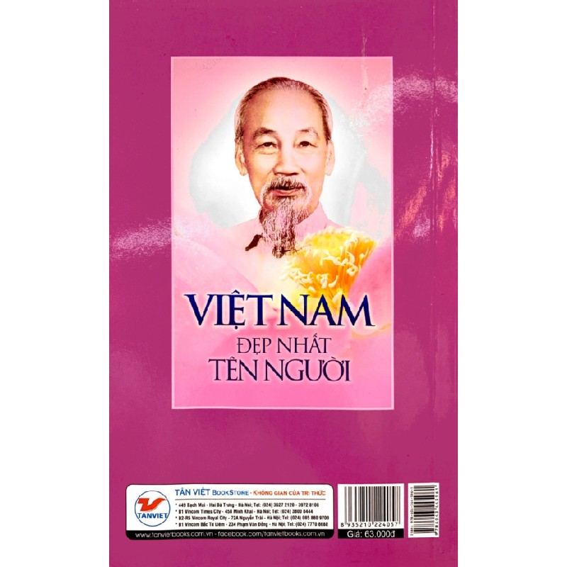 Tủ Sách Bác Hồ - Việt Nam Đẹp Nhất Tên Người - Khánh Linh 74304