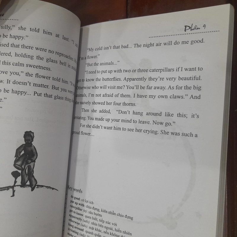 The little PRINCE (Hoàng tử bé bản tiếng Anh, có từ vựng và bản dịch tham khảo) 540600
