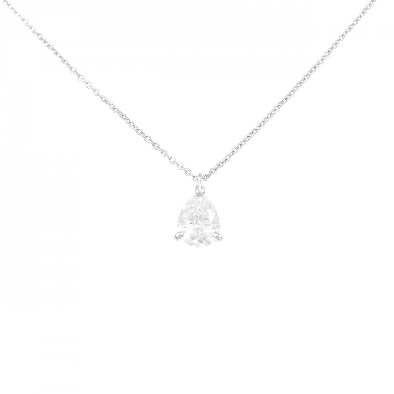 Dây chuyền kim cương PT 0.672CT D SI2 hình giọt nước - Hàng hiệu Authentic 875268