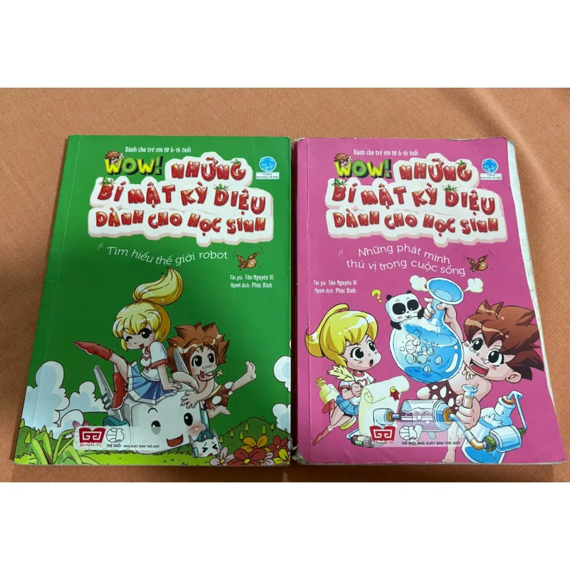 Combo 2 cuốn Wao! Những bí mật kỳ diệu dành cho học sinh 🌊 594063